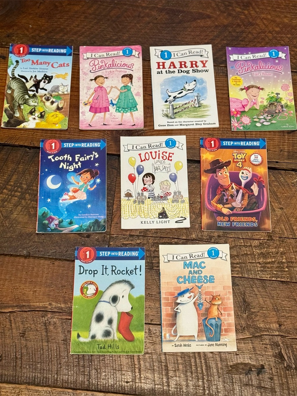 (9) Level 1 Books